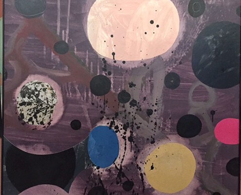 Oval Glow, 48"x48"