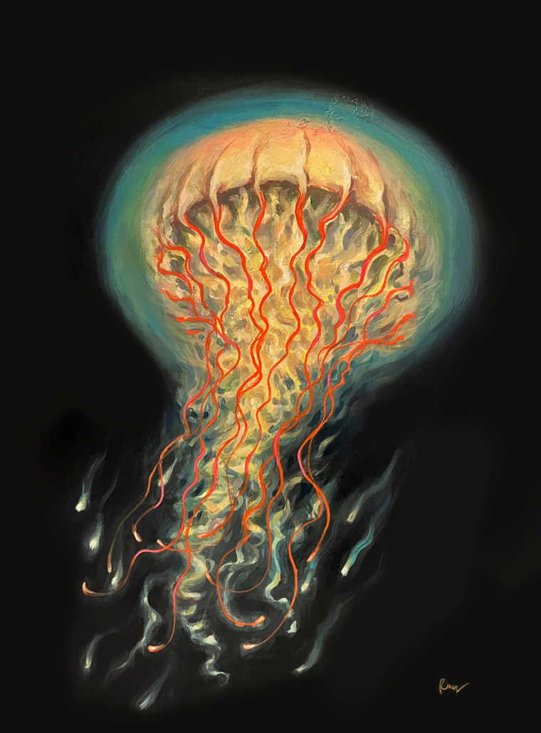 Medusa, 40"x30" © Bill Russell